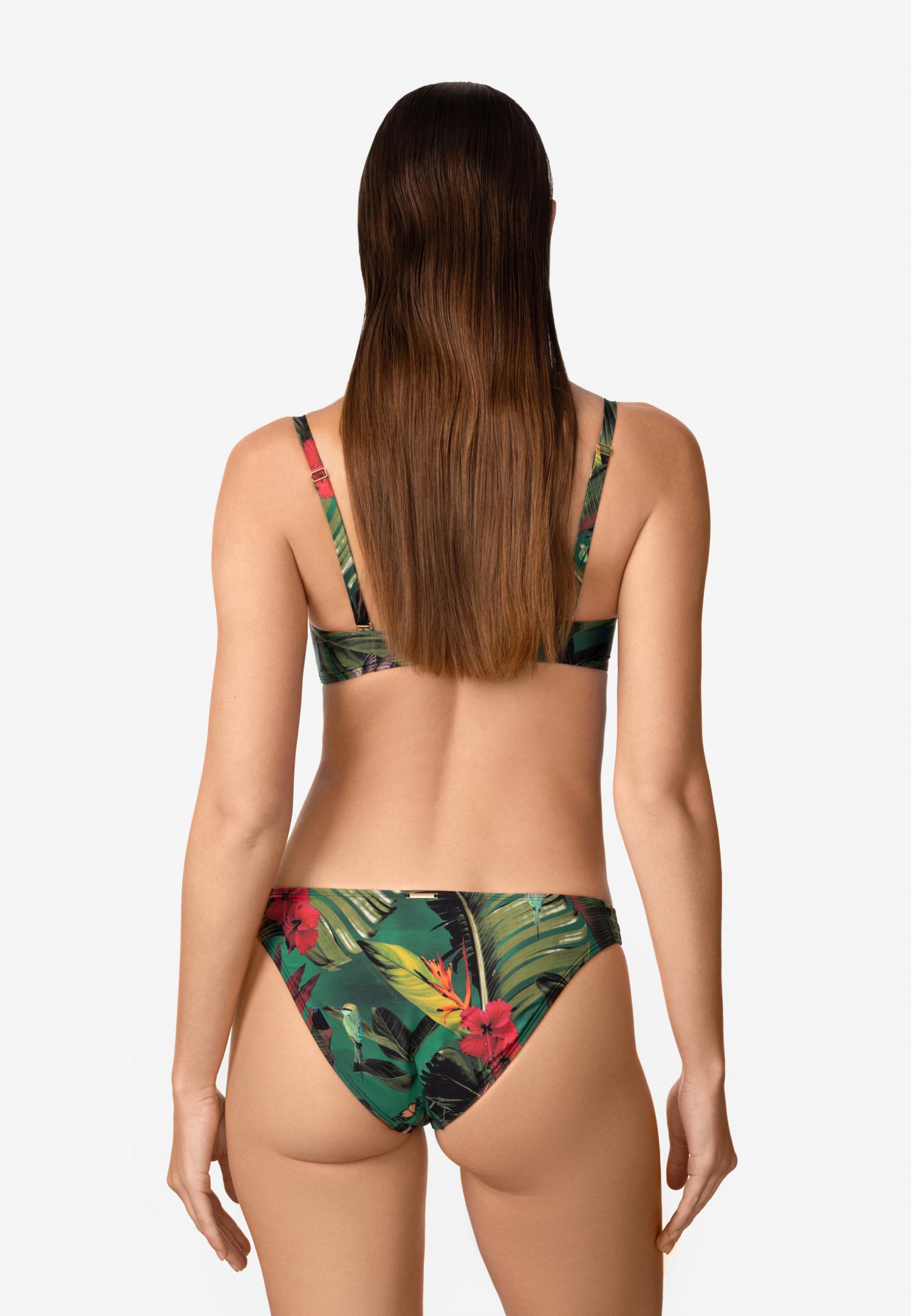 Верх купальника бандо на кісточках